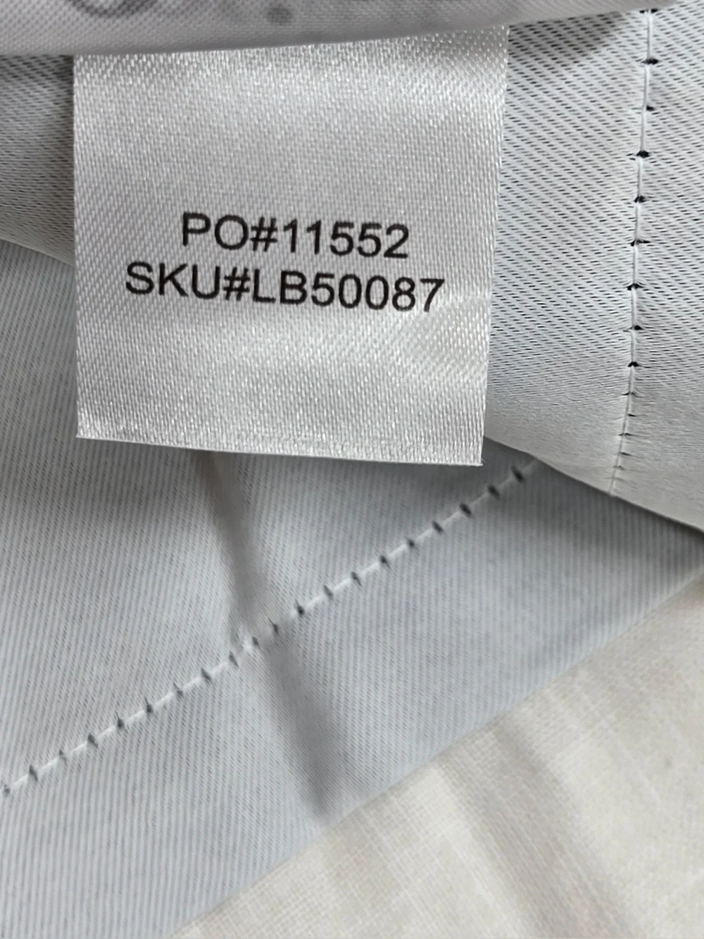 QUINCE Set Of 2 48x96 European Linen True Blackout Curtains Cream 0471